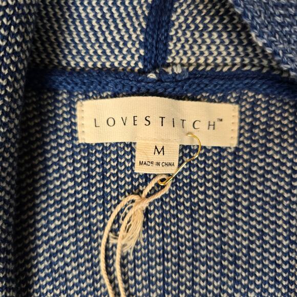 Love Stitch Women's The Montana Skies Cardigan NWT Indigo Medium - Picture 7 of 9